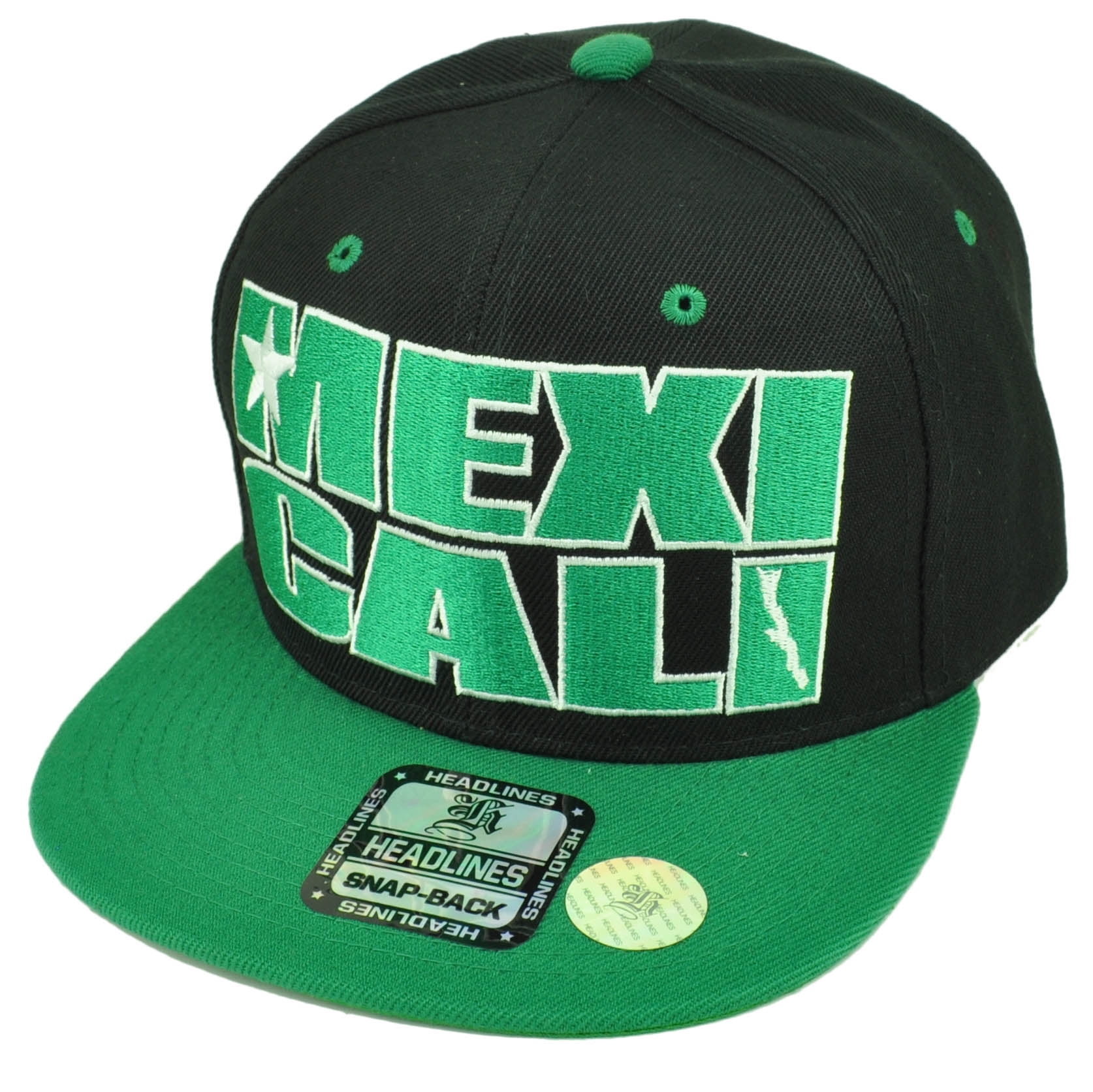 Zephyr MEXICO Mexican Aguila Flag Custom Snapback Cap Hat Adjustable
