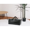 thumbnail image 7 of Unique Bargains Clothes Storage Moving Bags for Closet Organizers Black 29x13x14.5in, 7 of 7