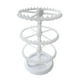 thumbnail image 4 of Organizador de pendientes, perchero para guardar pendientes, para tocador, lápiz labial y colgante. 3 niveles en blanco., 4 of 9