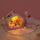 thumbnail image 1 of Mini pastel de madera Diy, Casa de muñecas con leche de fresa, Kit de construcción en miniatura con muebles, Casa de muñecas ligera, juguetes para adultos, regalo, 1 of 4
