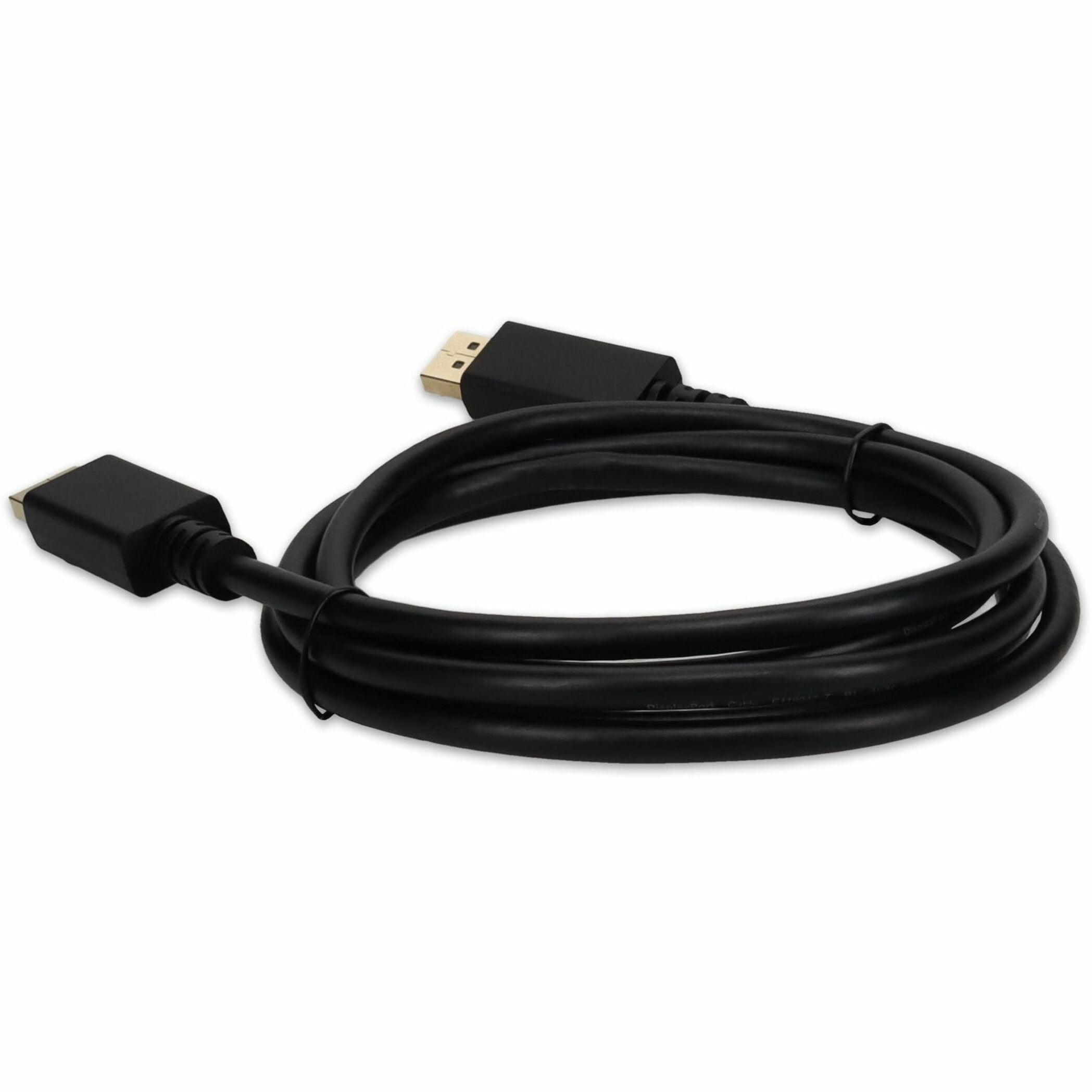 AddOn 6ft 4K UHD DisplayPort Cable Black DISPLAYPORT14MM6F