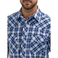 thumbnail image 3 of Wrangler® Men's and Big Men's Regular Fit Short Sleeve Western Shirt, Sizes S-5XL, 3 of 4