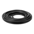 thumbnail image 1 of Manguera de vacío de silicona Unique Bargains para aire y agua 19.69ft 5/16" 8mm ID 3mm grosor alta temperatura negra 1 Pc, 1 of 1