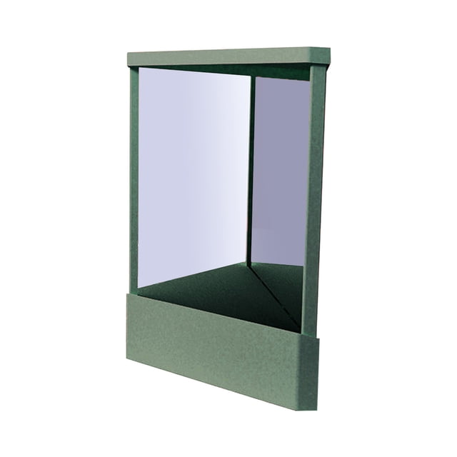 Visland Non-Reversing Mirror Precision True Image Vanity Makeup Mirror Non-Magnifying Tabletop Mirror Real Reflections Beauty Mirror for Your Face