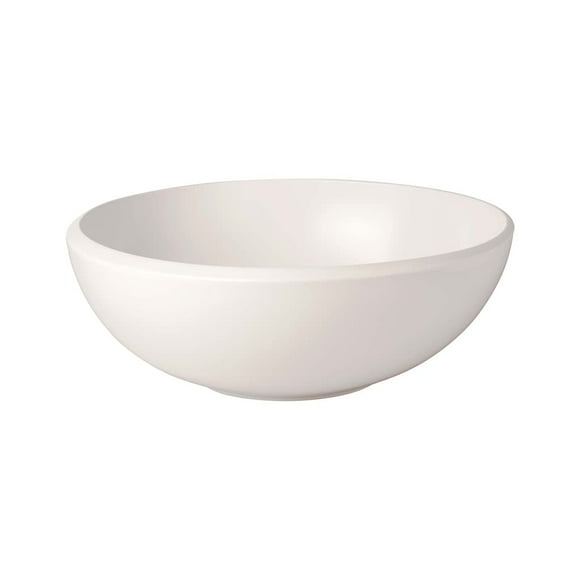 Villeroy & amp; Boch NewMoon Grand Saladier pour Chaque Occasion Porcelaine Premium Lave-Vaisselle Blanc, 4000 ml
