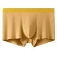 thumbnail image 1 of Modal Trunks Mens Underwear Boxer Briefs Underwear For Men Seamless Trunks, 1 of 2
