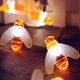 thumbnail image 4 of Solar Led Bees Fairy Lights, 30 Led Warm White Outdoor Waterproof Lights, 4 of 5