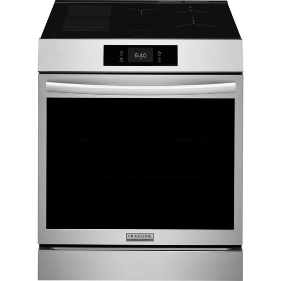 Frigidaire GCFI3070BF 30" Induction Range with Stone-Baked Pizza Oven – Stainless Steel