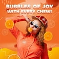 thumbnail image 3 of Gumballs for Gumball Machine - 1 Inch Large Gumballs - Orange Flavored Bubble Gum Orange Gumballs - Kids Gum - Bulk Gum Balls 1.7 Lb, 3 of 5