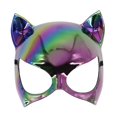 thumbnail image 2 of Máscara de gato, máscara de ojos, máscara de animal de Halloween para mascaradas, juego de rol, club nocturno Vistoso, 2 of 8