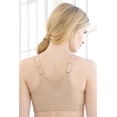 thumbnail image 4 of Glamorise Womens Magic Lift Front-Close Wirefree Posture Bra, 54DD, Pale Pink, 4 of 4
