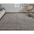 thumbnail image 2 of Feizy Berkeley Transitional Abstract, Purple/Taupe/Gray, 5' x 8' Area Rug Eco Friendly Water Resistant Stain Resistant Casual Design Carpet for Living Dining Bed Room, 2 of 7