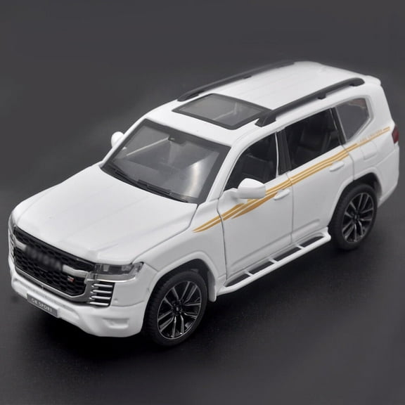 1:32 scale applies to Toyota Land Cruiser model die-cast metal boy toy car gift children's birthday gift collection series