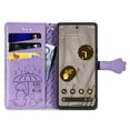 thumbnail image 3 of Funda Cartera FOXDOCK para Google Pixel 7A , Flip PU con Relieve de Gatos y Perros, Tarjetero y Soporte, 3 of 6