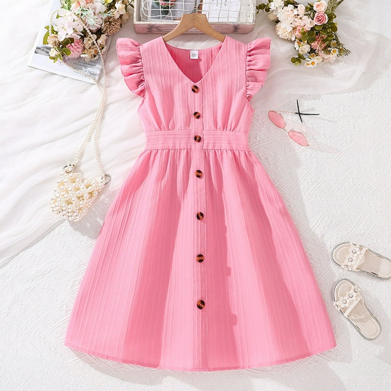 strapless open back dress Hot Pink Bubble Hem Sleeveless Pleated Mini Dress main image 0