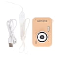 thumbnail image 1 of Cámara selfie para niños de 20 MP, pantalla de 2,4 pulgadas, alta definición, carga USB, carcasa de PVC, cámara de video digital con cordón, 1 of 14