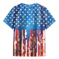 thumbnail image 4 of YDFCWXW Kids American USA Flag Patriotic T Shirts 4th of July Summer T-Shirt for Boys Girls Short Sleeve 4-15 Years (Sky Blue, 8-9 Years), 4 of 5