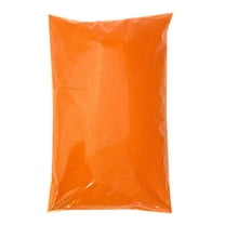CalCastle Color Sand 2.2 LBS Bulk Pack 18 Colors for Weddings, Vase Filler, Home Decor, Craft Sand (Orange)