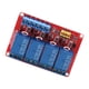 thumbnail image 4 of Módulo de relé optoacoplador de 4 canales Alupre, disparador alto y bajo, 5 V/12 V/24 V(12V), 4 of 8