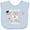 AE-Light Blue, variant on Inktastic My Mom Graduated and I'm Super Proud Boys or Girls Baby Bib