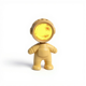 thumbnail image 1 of Abbraccia Proyector astronauta luz nocturna recargable, 1 of 6