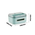thumbnail image 3 of Tissue Box Living Room Coffee Table Remote Control Storage Box Napkin Paper Box Multifunctional Paper Box, 3 of 6