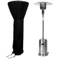 thumbnail image 1 of 210D Heavy Duty impermeable Standup Patio calentador cubierta, cubiertas de calentador para exteriores con cremallera pirámide, negro Adepaton  WMZL-517-1, 1 of 7