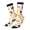 2 Black-1, variant on Cartoon Poodle Dog Print Adult Socks for Men & Women,Calf Socks, Ankle Socks,Boots Socks,Breathable Casual Sock,Unisex Crew Socks