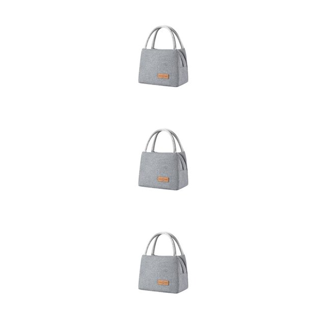 Soidarity Bolsa de almacenamiento de almuerzo para acampar de tela Oxford, organizador portátil con aislamiento térmico, caja de organización de bolso, Type1 NO1 Soidarity CBP314487