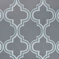 thumbnail image 2 of Superior Soft Quality Woven, Bohemian Trellis Blackout Thermal Grommet Curtain Panel Pair, 2 of 5