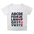 thumbnail image 1 of Chemises pour Filles Col Rond Imprimé Filles Manches Courtes Hauts Vêtements d'Été pour Tout-Petits Vêtements pour Petites Filles 12-13 Ans Mode Filles, 1 of 4