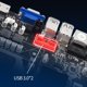 thumbnail image 3 of Placa base para juegos B75A, tarjeta de red de 100M, memoria DDR3, placa base para servidor de PC de 16GB Sywqhk Para estrenar, 3 of 8