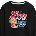 thumbnail image 3 of Paw Patrol - Americana - Free to be Me - Toddler & Youth Long Sleeve Graphic T-Shirt, 3 of 6