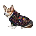 thumbnail image 6 of Uemuo Rainbow Jellyfishes for Winter Dog Hoodie Sweatshirts with Pockets Warm Dog Clothes for Small Dogs Chihuahua-Medium, 6 of 8