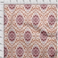 thumbnail image 4 of oneOone Rayon Brown Fabric Asian Ikat Sewing Craft Projects Fabric Prints By Yard 56 Inch Wide, 4 of 4