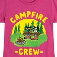 thumbnail image 3 of Pete The Cat - Campfire Crew - Toddler And Youth Girls Short Sleeve Graphic T-Shirt, 3 of 6