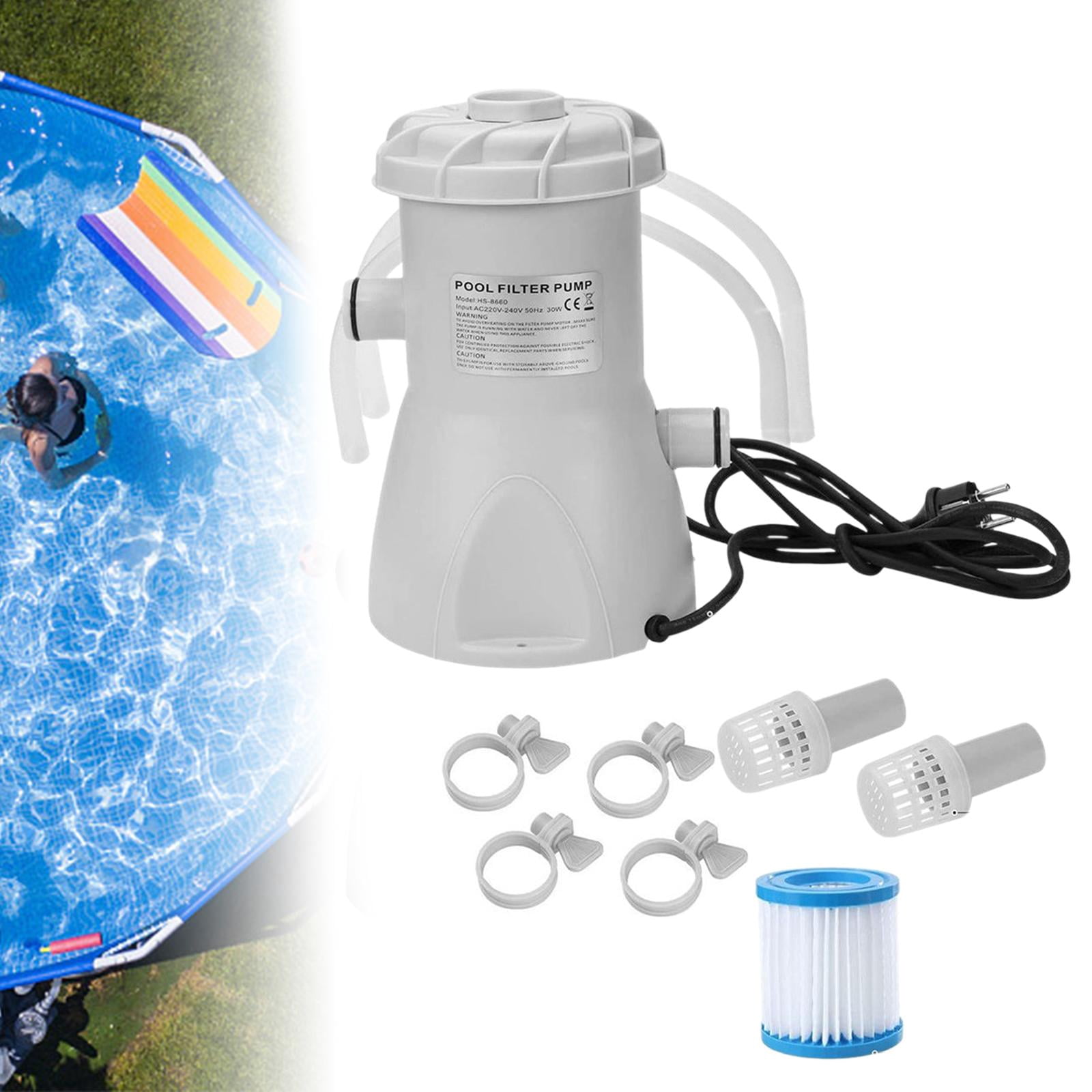 koolsoo Swimming Pool Pump Electric Water Pump US Plug 800 gallons Pools Sand Cleaning Tool Pump above Ground