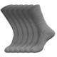 thumbnail image 2 of 6 Pares de Calcetines para Hombre Everlast Talla 10-13, Talla de Zapato 6-12 (Gris), 2 of 2