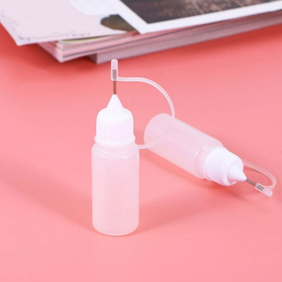 GOOHOCHY Squeeze Bottles for Oil and Glue Storage Made of Strong PE Material 5ml