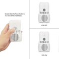 thumbnail image 3 of DBM-8 Light Night Wireless Two-way Audio Baby Monitor Talk Back Intercom Sound Alert for Infant, 3 of 5
