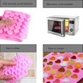 thumbnail image 3 of Silicone ice tray, heart shaped ice tray, ice tray mold, silicone ice tray, mini ice tray, ice tray shape, easy demoulding silicone, suitable for drin, 3 of 4