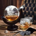 thumbnail image 1 of Decantador De Globo De Whisky De 850 Ml Para Dispensador De Copa De Vino De Vodka Bourbon De Licor, 1 of 4
