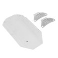 thumbnail image 5 of RC Car Chassis Armor Upgraded Stainless Steel Metal RC Car Armor Chassis Guard Plate for Tamiya TT02 1/10 RC Car Silver, 5 of 8