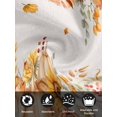 thumbnail image 7 of Orange Fall Cloth Napkins Set of 8 Reusable Dinner Napkins, Thanksgiving Pumpkins Sunflower Rustic Cocktail Napkin Washable Table Napkins for Wedding/Holiday Party/Baby Shower 20"x20", 7 of 7