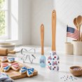 thumbnail image 5 of Cook with Color 3-Piece Patriotic Spatula and Bow-Shaped Cookie Cutter Set, 5 of 5