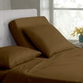 thumbnail image 6 of MyGiza Sheets Top Split Queen Sheets Sets for Adjustable beds- 100% Giza Cotton, 32" Split Top Queen,Taupe Solid, 6 of 8