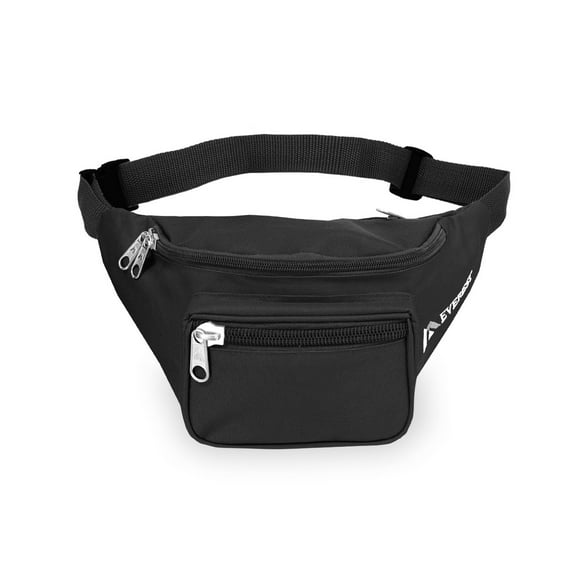 Everest Unisex Signature Waist Fanny Pack Black
