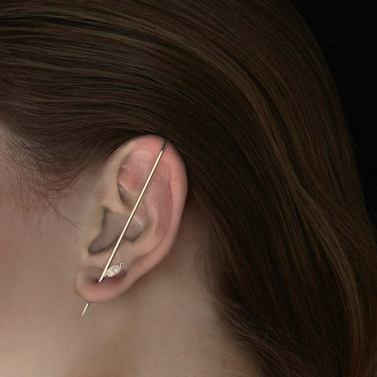 Ear wrap crawler hook earrings walmart discount