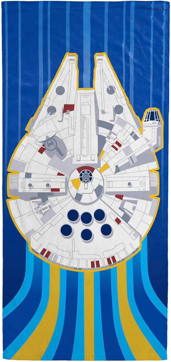 Star Wars Falcon Stripe Standard Beach Bath Towel
