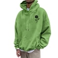 thumbnail image 1 of QIPOPIQ Men's Fleece Graphic Hoodie Clearance, 1 of 6